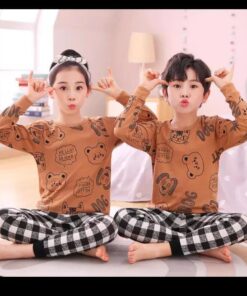 Cute Hello Friend Kids Night Suit