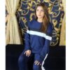 Navy Blue 3 Panel Full Sleeves TrackSuit