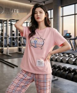 Pink Sharkee Female Nightwear