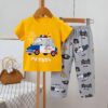 Yellow Police Car suit for kids