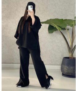 Winter Bottom Cut Style Black