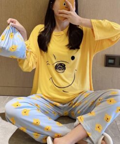 Bear Printed Night Suit