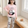 Pink Panda Printed Kids