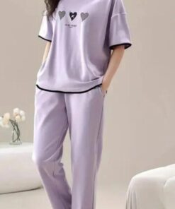 Cozy Lavender Lounge Set for Women,