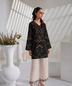 Onyx Black & Ivory Tapestry 2Pc Co-ord Set 
